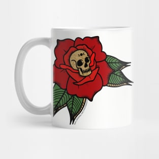 Skull Rose Rebellion Mug